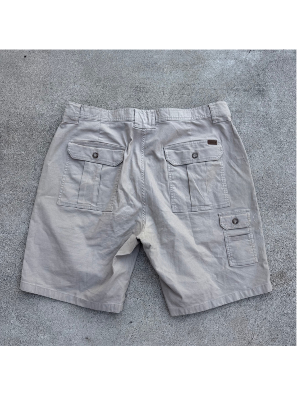 Pendleton Men’s Khaki Cargo Utility Shorts Waist Size 40 - Picture 6 of 10